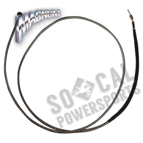Magnum - Magnum Alternative Length Black Pearl Braided Hydraulic Clutch Cable - 58in. - 41758