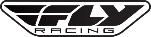 Fly Racing - Fly Racing 4in. Fly Racing 2015 Decal - FLY RACE 4 IN 100PK