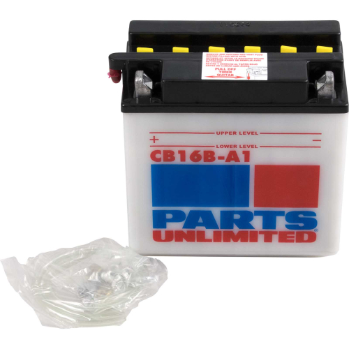 Parts Unlimited - Parts Unlimited 12V Heavy Duty Battery - CB16B-A1
