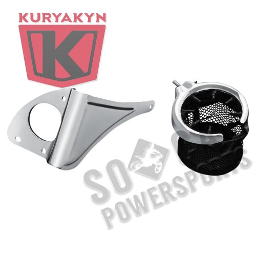 Kuryakyn - Kuryakyn Passenger Drink Holder with Basket - Right Side - 1692