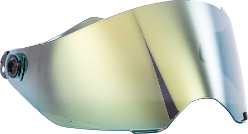 Fly Racing - Fly Racing Shield for Fly Trekker Helmets - Gold Mirror - 73-31354