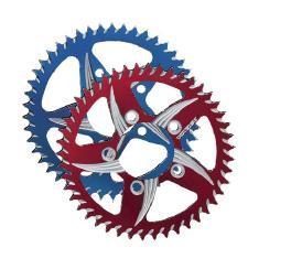 Vortex - Vortex CAT5 Rear Sprocket - Red - 42T - 110ZR42