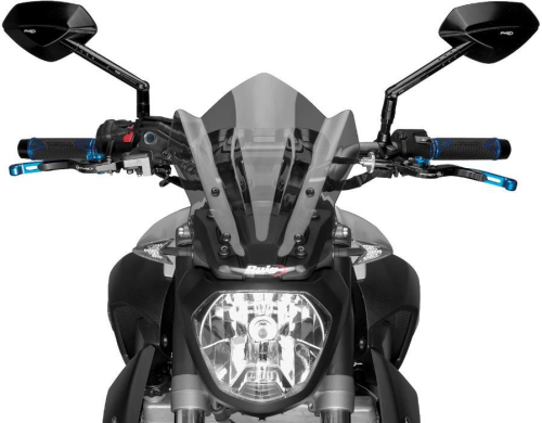 PUIG - PUIG High Tech Mirror II - Right - Black - 6220N