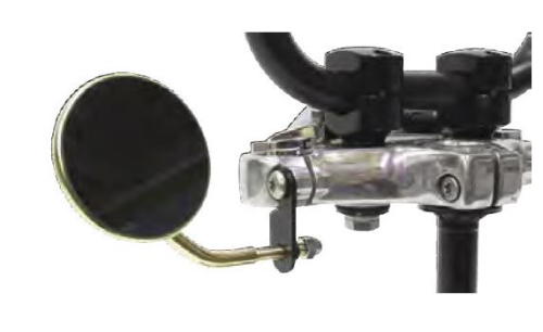 Licks Cycles - Licks Cycles Pinch Bolt Mirror Mount - LC-0099