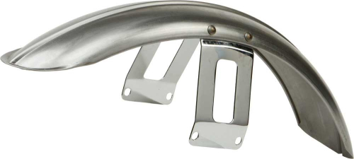HardDrive - HardDrive Ribbed Fender - Chrome Bracket - 090488