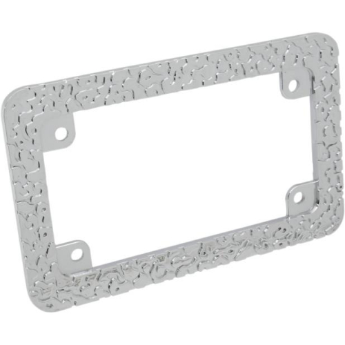 Russell - Russell License Plate Frame - Nugget - Chrome - R13021