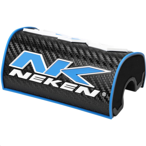 Neken - Neken Oversized Handlebar Pad - Black/Light Blue - PADV-3D-BKLBL