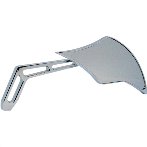 Pro-One Performance - Pro-One Performance Large Flame Mirror - Right - Chrome - 102301