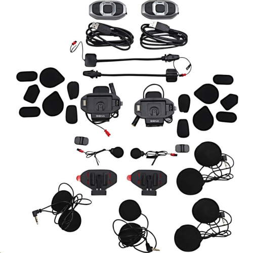 SENA - SENA SF4 HD Motorcycle Bluetooth Headset - Dual Pack - SF4D-02