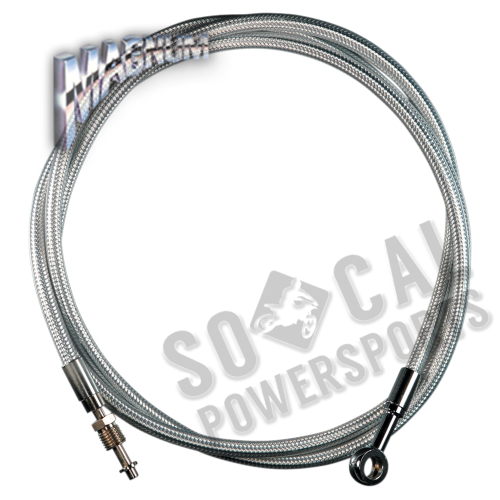 Magnum - Magnum Sterling Chromite II Hydraulic Clutch Line - 74in - 90 Degree Banjo Angle - 31374