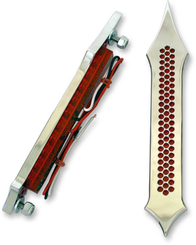 Accutronix - Accutronix Tribal LED Bag Light - Drilled - Chrome - BL01-LDC