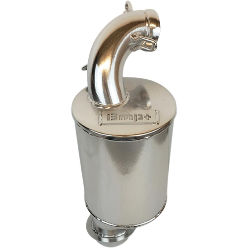 BikeMan Performance - BikeMan Performance Full Velocity Muffler - Ceramic Chrome - 02-321-C
