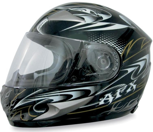 AFX - AFX FX-90 W-Dare Helmet - 0101-5772 - Black W-Dare - X-Small