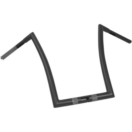 Todds Cycle - Todds Cycle 1 1/4in. Handlebar - 17in. Ape - Flat Black - 0601-3993