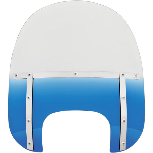 Memphis Shades - Memphis Shades Memphis Fats Windshield for Fat Boy - 17in. - Gradient Blue - MEM6206