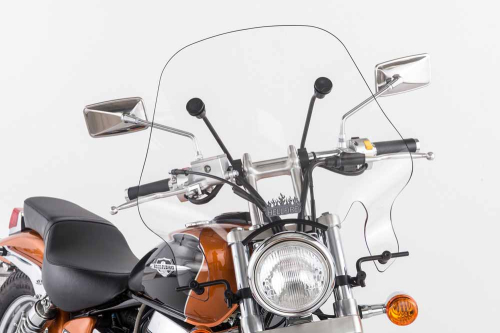 Slipstreamer - Slipstreamer SS-24V Hellfire Windshield - Clear - SS-24V-C