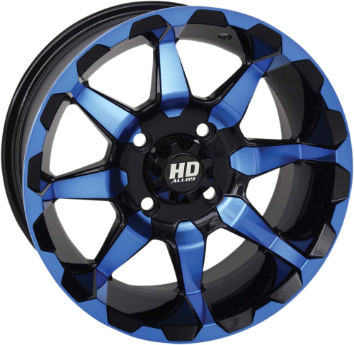 STI - STI HD6 Radiant Wheel - 14x7 - 4+3 Offset - 4/156 - Blue - 14HD603-BLU