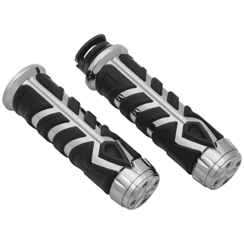 Kuryakyn - Kuryakyn Spear Grips - Chrome - 5628