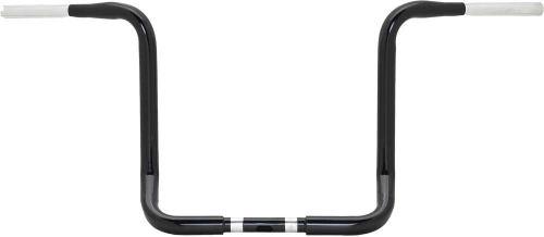 HardDrive - HardDrive 1-1/4in. Bagger Ape Hanger Handlebar - 18in. - Black - H30-0219MBS-18
