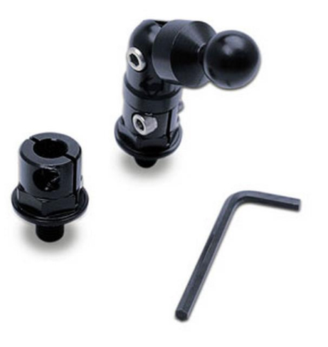Techmount - Techmount 10mm Mirror Mount - Black - 4-31000