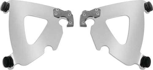 Memphis Shades - Memphis Shades Plate for Road Warrior Fairing - Polished - MEK1743