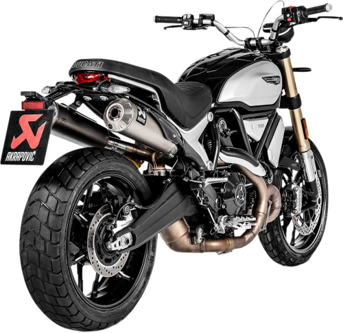 Akrapovic - Akrapovic Slip-On Line Dual Mufflers - Titanium - S-D11SO4-HBFGT