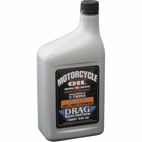Drag Specialties - Drag Specialties Full Synthetic Motorcycle Oil - 15W60 - 3601-0477