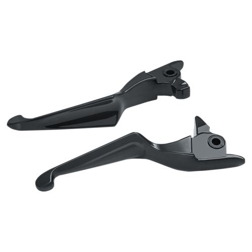 Kuryakyn - Kuryakyn Boss Blade Levers - Gloss Black - 1985