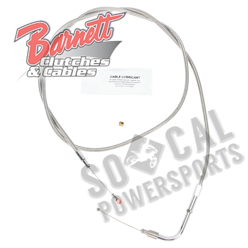 Barnett - Barnett Stainless Clear-Coated Idle Cable (+12in.) - 102-30-40016-12
