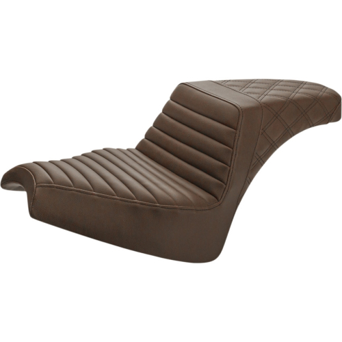 Saddlemen - Saddlemen Step-Up Front TR/Rear LS Seat - Brown - I21-04-176BR