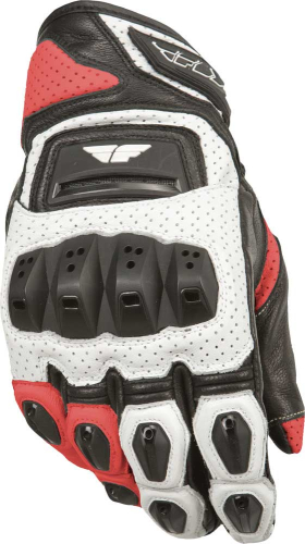 Fly Racing - Fly Racing FL2-S Gloves - #5884 476-2051~5 - White/Red - 2XL