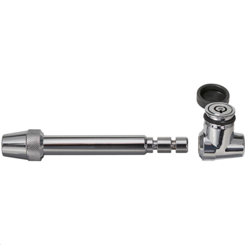 Trimax - Trimax Right Angle Steel Receiver Lock - Chrome - TRA5
