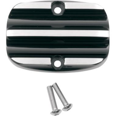 Covingtons - Covingtons Rear Master Cylinder Cover - Finned - Black - C1153-B