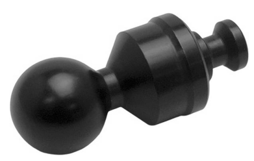 Techmount - Techmount 17mm Ball Extension Shaft (25mm) - 1in. - Black - 4-62012