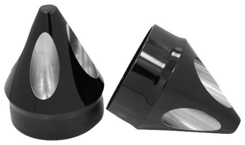 Avon Grips - Avon Grips Spike Axle Nut Covers - 7/8in. - Anodized - AXL-SPK-ANO-78