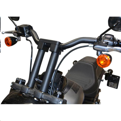 Wild 1 - Wild 1 1-1/4 Savage Riser/Clamp Kit - Satin Black - WO910B