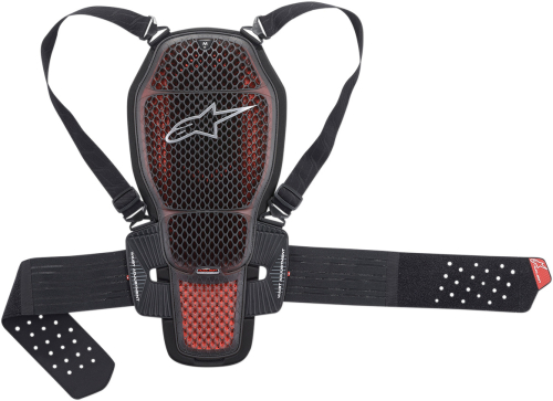 Alpinestars - Alpinestars Nucleon KR-1 Cell Back Protector - 6504520-009-L - Red/Black - Large