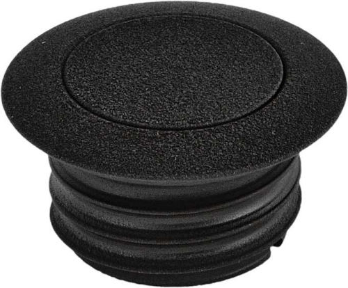 HardDrive - HardDrive Pop-up Screw in Smooth Vented Gas Cap - Wrinkle Black - 03-0328B-A