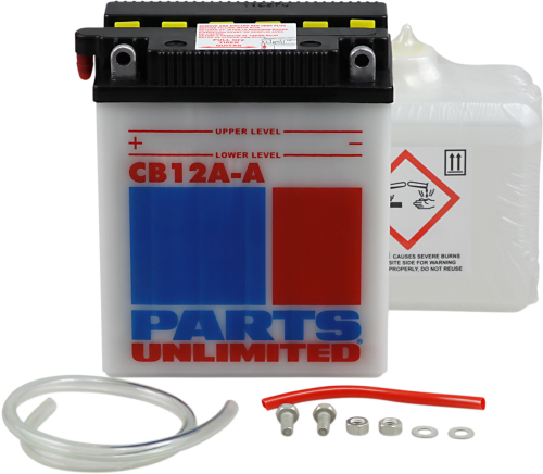 Parts Unlimited - Parts Unlimited 12V Heavy Duty Battery Kit - CB12A-A-FP