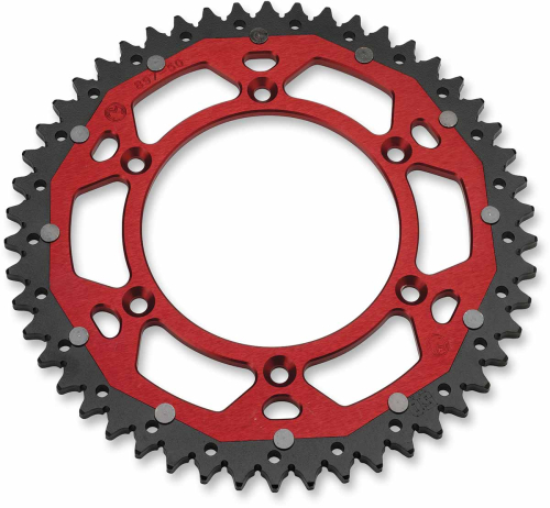 Moose Racing - Moose Racing Dual Rear Sprockets - Red - 50T - 1210-210-50-13X