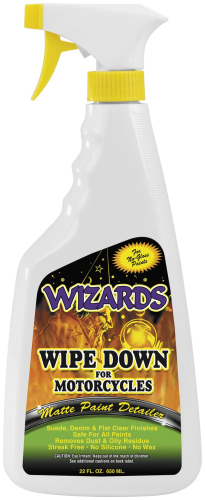 Wizards - Wizards Wipe Down Matte Paint Detailer - 22oz. - 22220