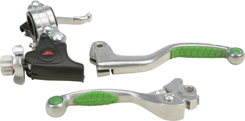 Fly Racing - Fly Racing Easy Pull Shorty Pro Kit - Green - 6W1124-FLY