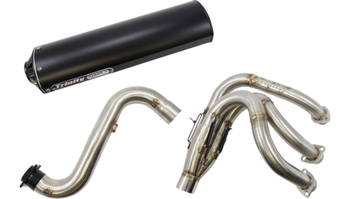 Trinity Racing - Trinity Racing Stage 5 Full Exhaust System - Black - TR-4155F-C2