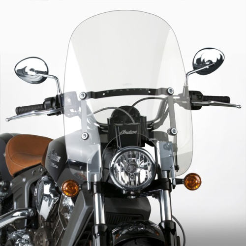 National Cycle - National Cycle Spartan Quick Release Windshield - Clear - N21203