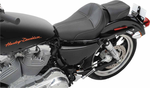 Saddlemen - Saddlemen Dominator Solo Seat Pillion Pad - Smooth SaddleHyde - 807-03-0162