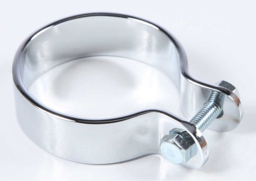 HardDrive - HardDrive Heavy Duty Chromed Exhaust End Clamp - 2in. - 62042