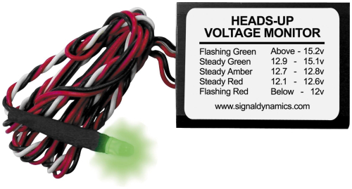 Signal Dynamics - Signal Dynamics Heads Up Voltage Monitor - 01050