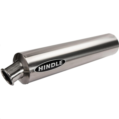 Hindle - Hindle Stealth Muffler - 18in. Round - Titanium - TGPS182R