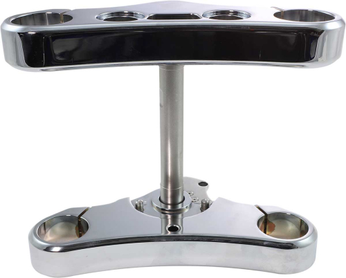 Accutronix - Accutronix Elite 49mm Triple Tree - 3 Deg. Rake, Mid Glide - Chrome - TMD349-ESC