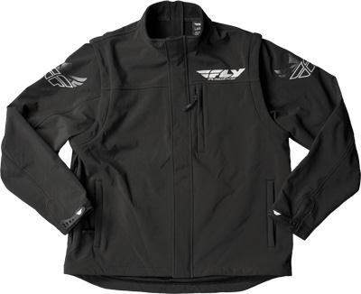 Fly Racing - Fly Racing Black Ops Convertible Jacket - 354-60603X - Black - 3XL